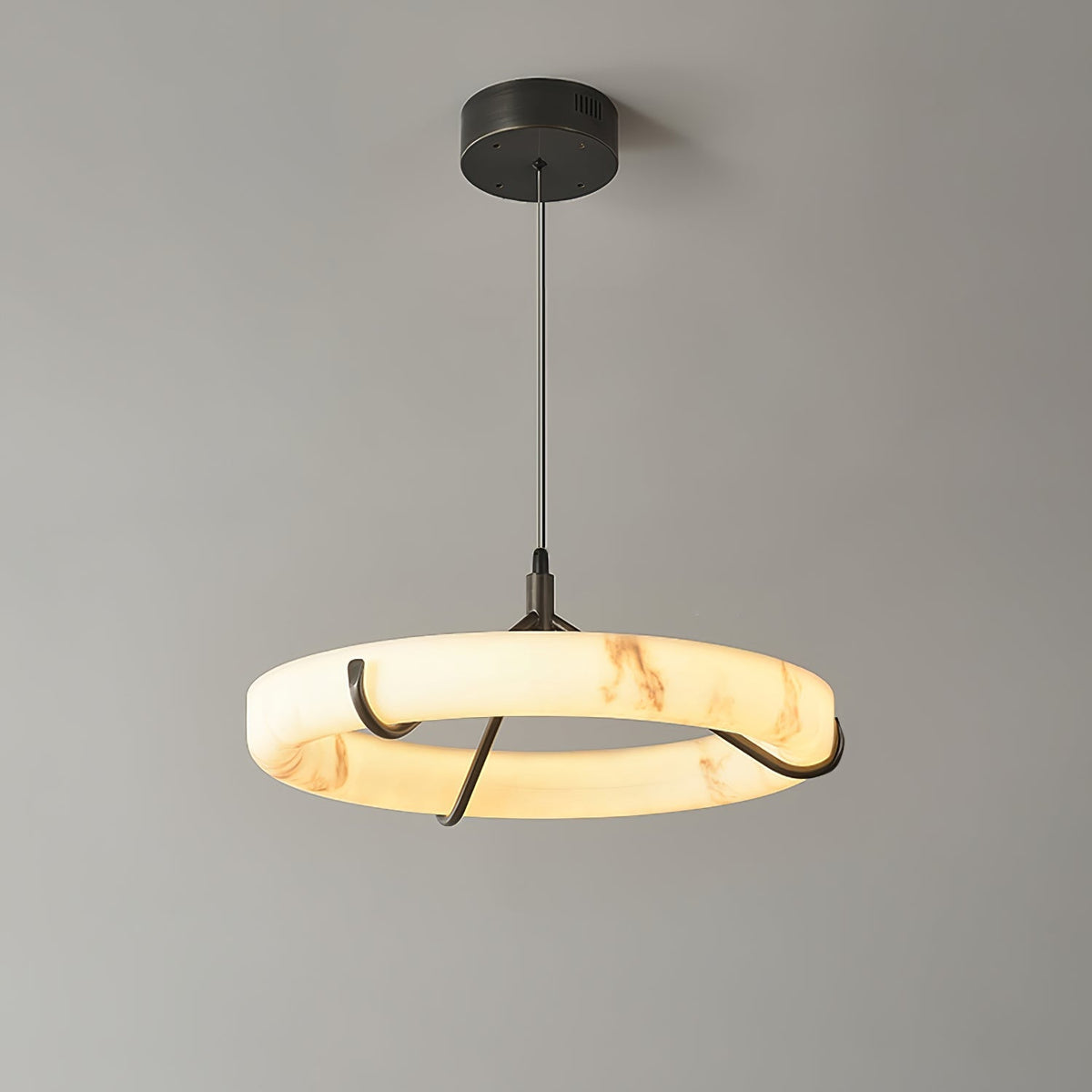 Avenisora Moderne hanglamp van albast