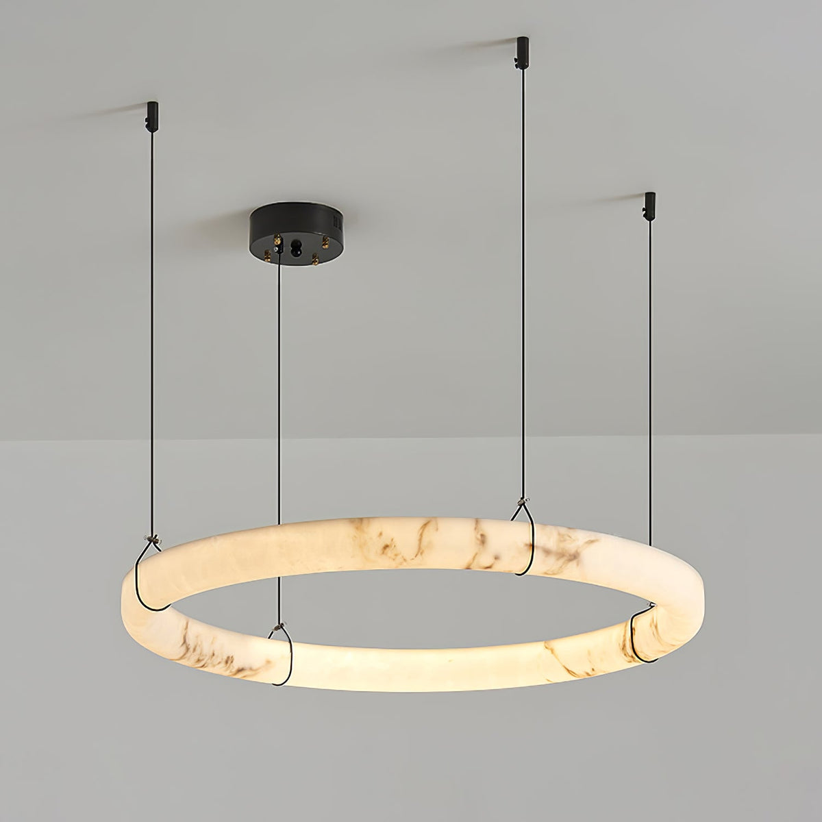 Avenisora Moderne hanglamp van albast