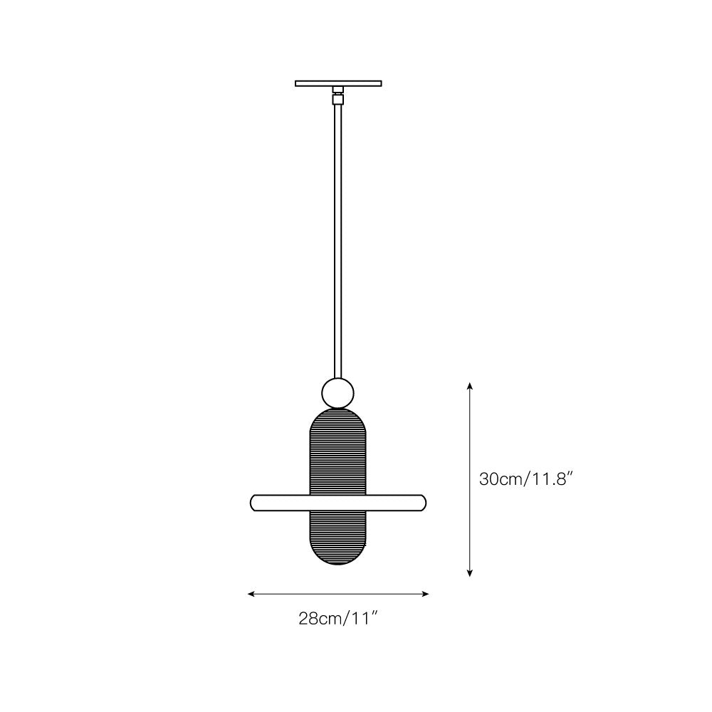 Ildvuvye Individual Creativity Comet hanglamp