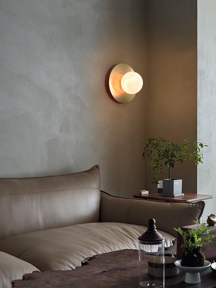 Eirueria albasten wandlamp