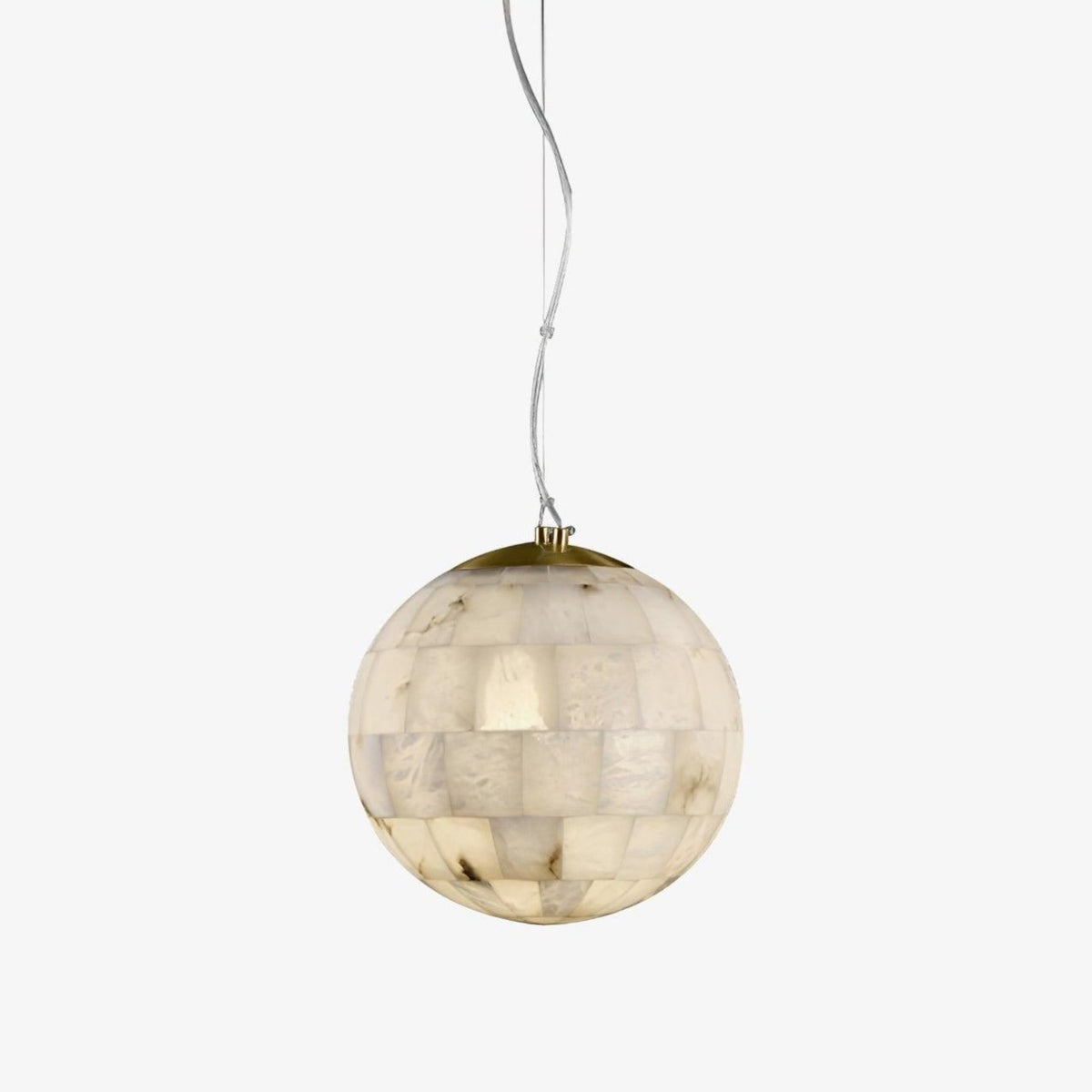 Amo albasten hanglamp bolvormig