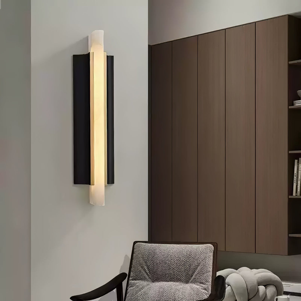 Aurelian moderne wandlamp in albast