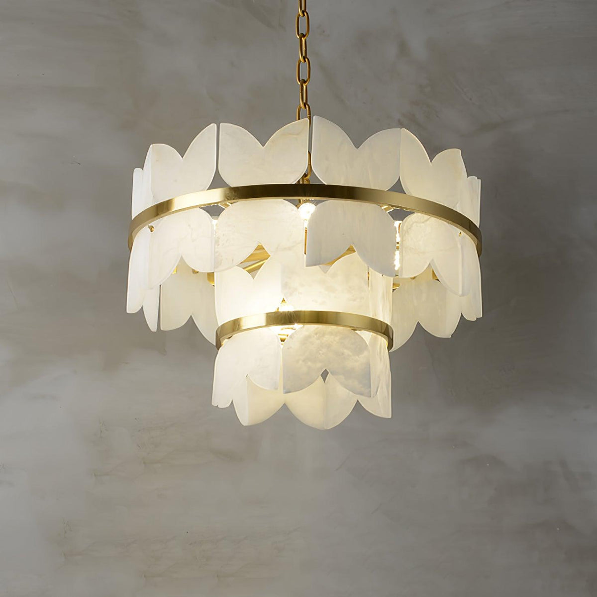 Seraphina Vintage albasten Kroonluchter
