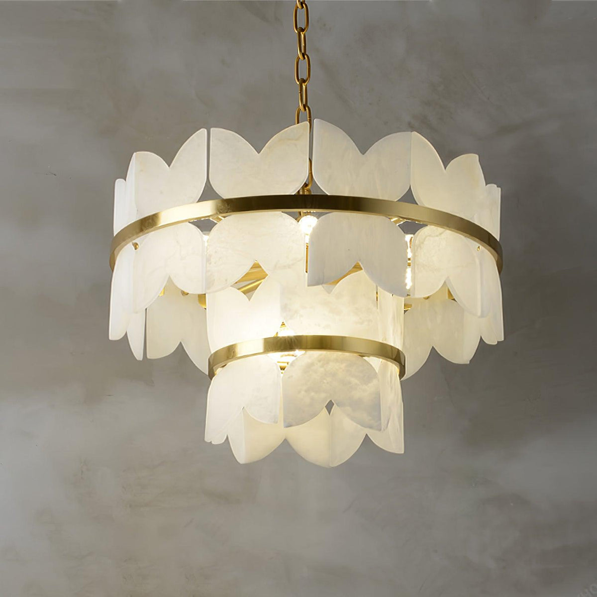 Seraphina Vintage albasten Kroonluchter