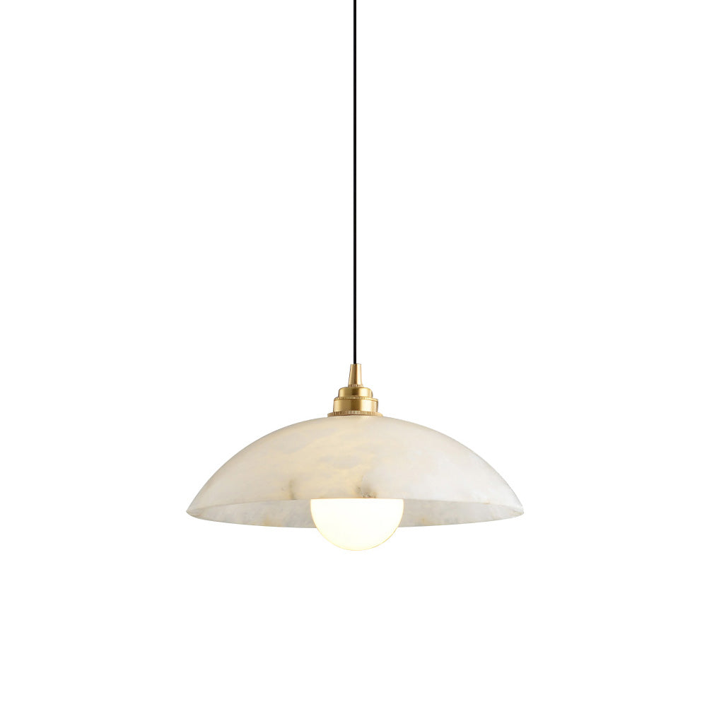 Ljomuvyd Individual Creativity koepelvormige albasten hanglamp