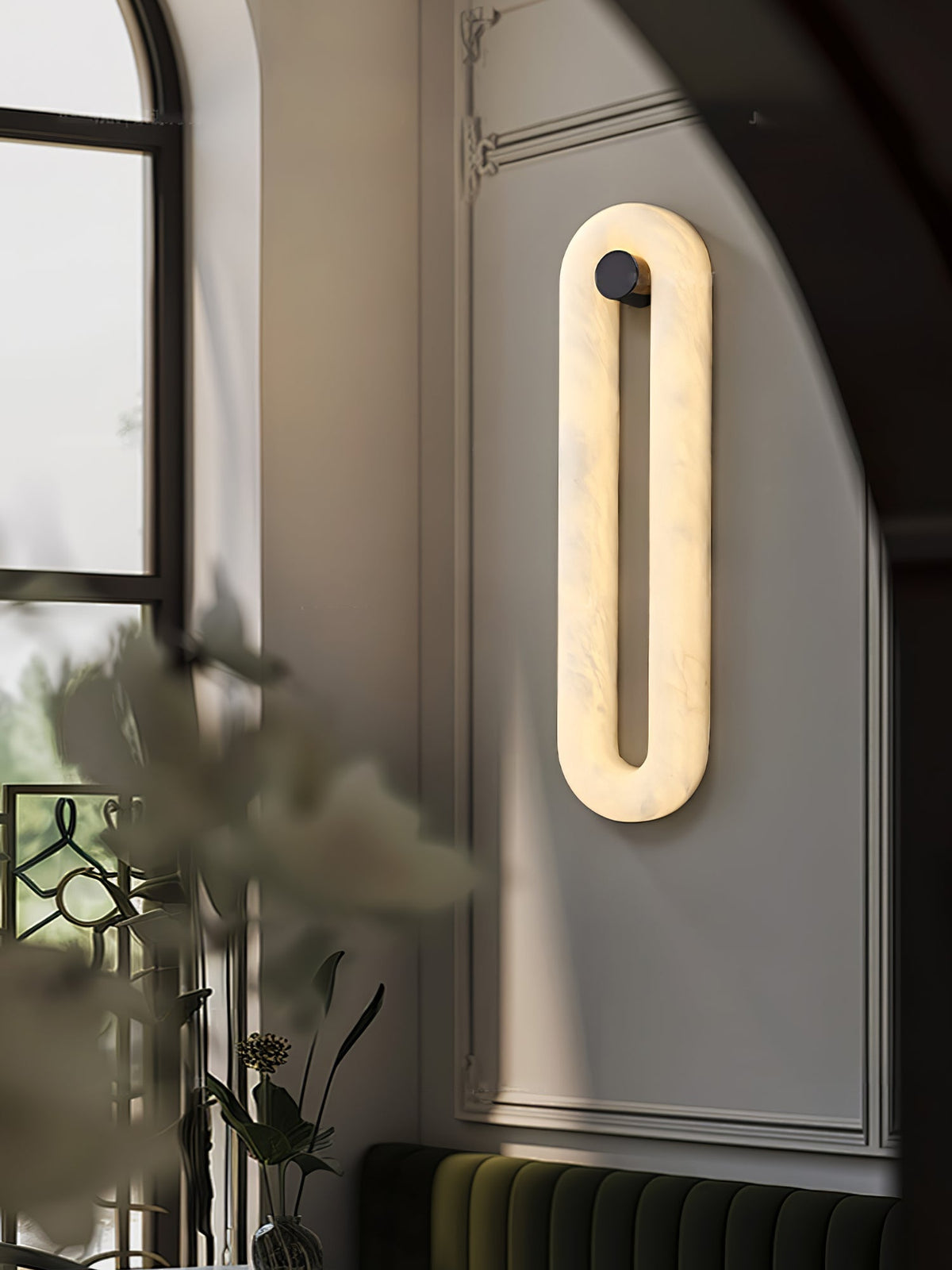 Nivaniella Moderne wandlamp van albast