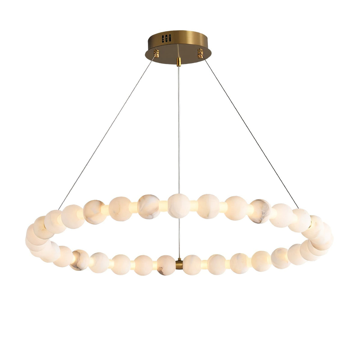 Eirelian modern Albast Hanglamp Kroonluchter