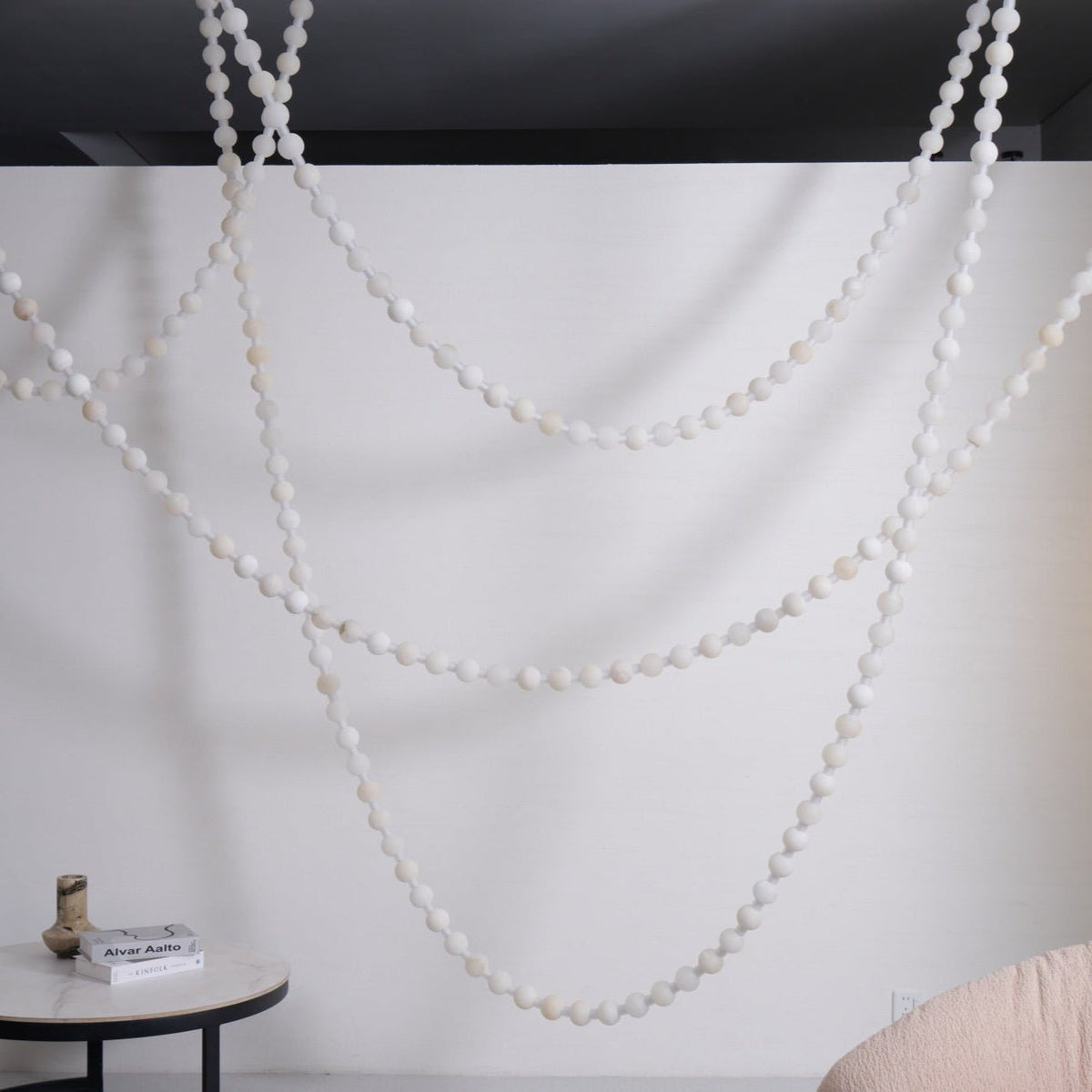 Grempt albast Pearl Necklace Kroonluchter