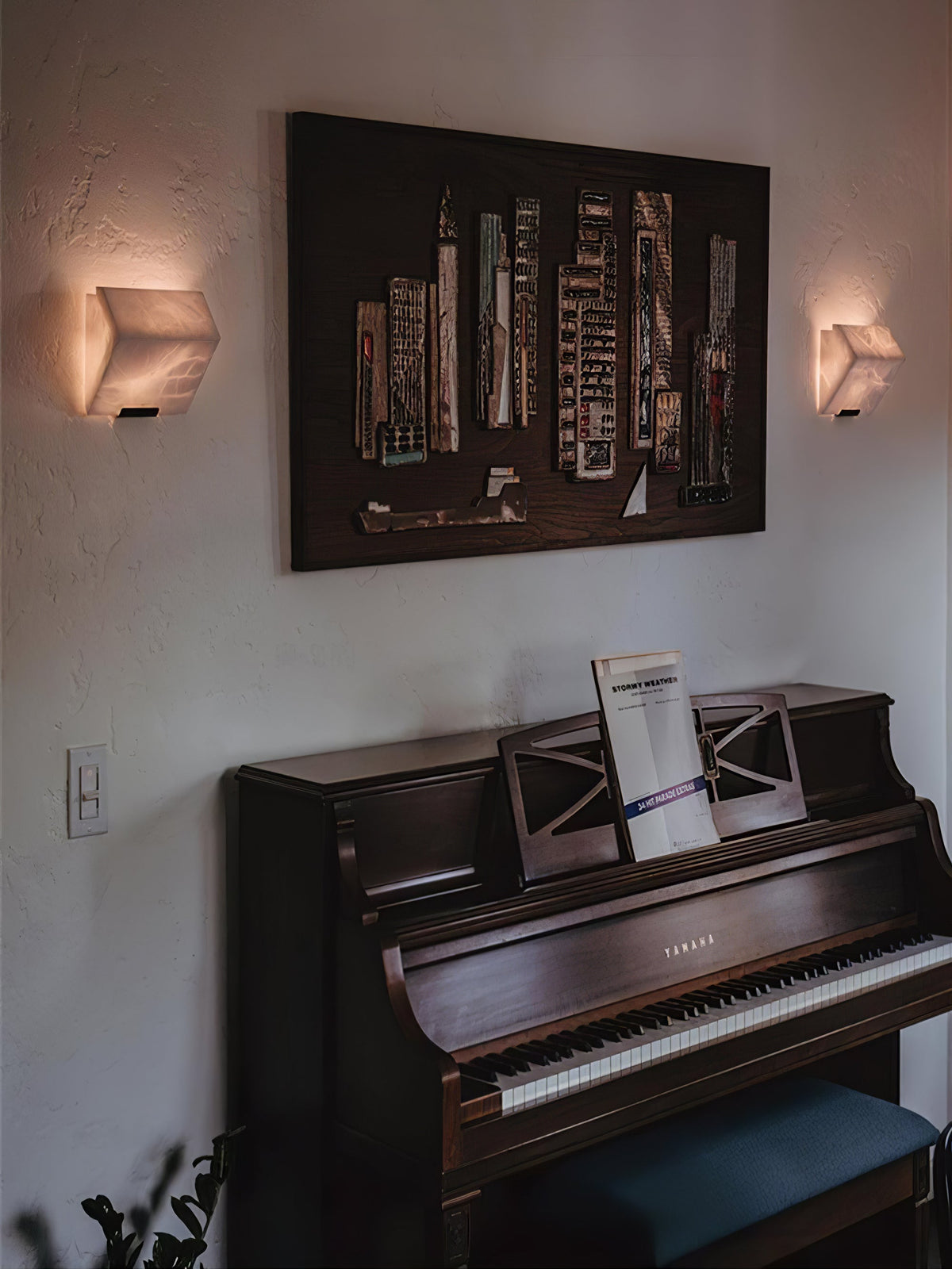 Orien Albast Wandlamp