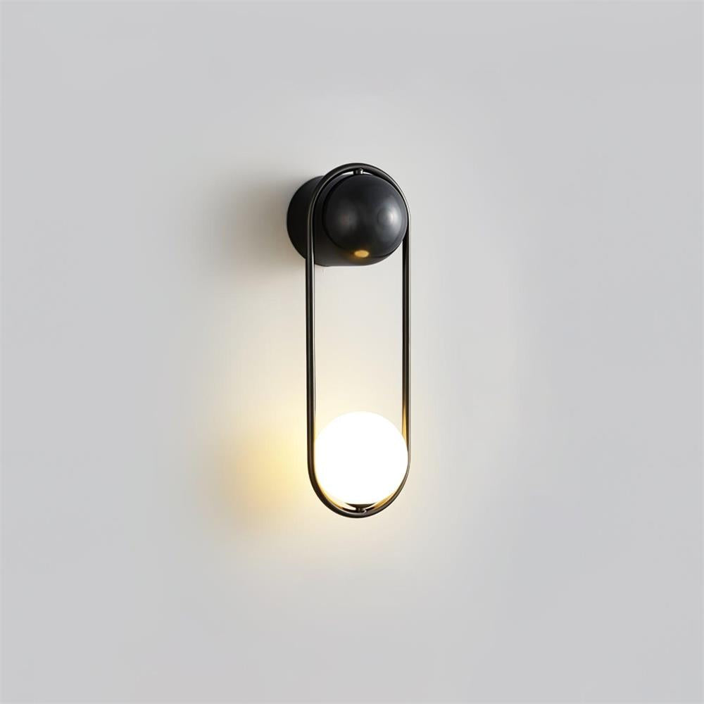 Glode wandlamp