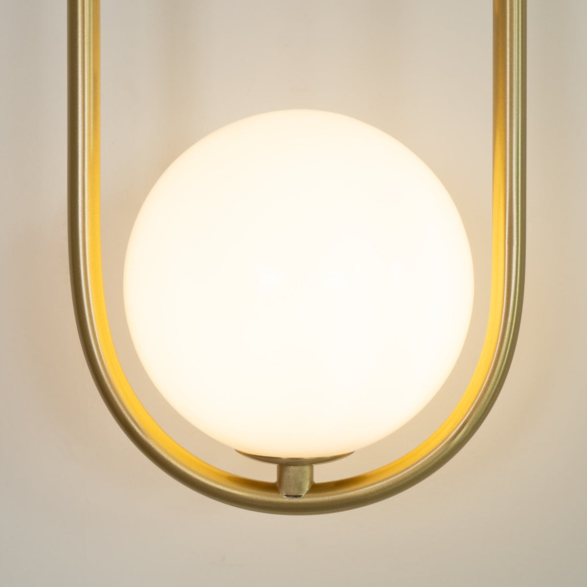 Glode wandlamp