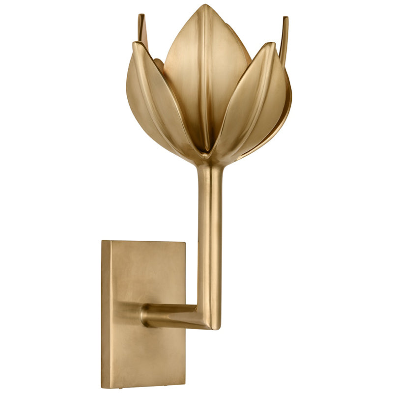 Ulfuvyn moderne minimalistische messing wandlamp