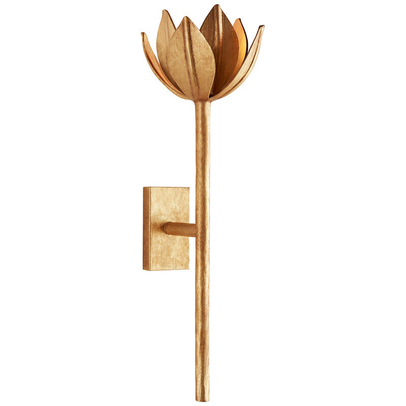 Ulfuvyn moderne minimalistische messing wandlamp