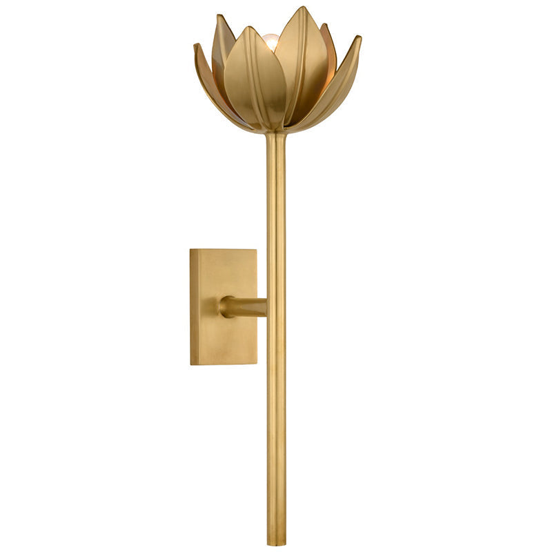 Ulfuvyn moderne minimalistische messing wandlamp