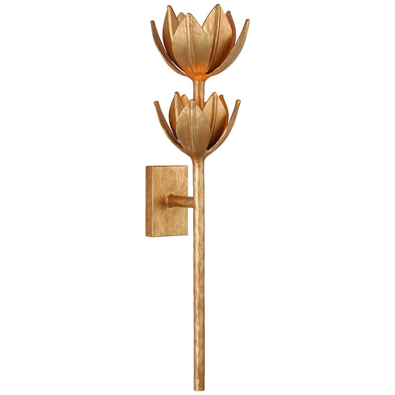 Ulfuvyn moderne minimalistische messing wandlamp