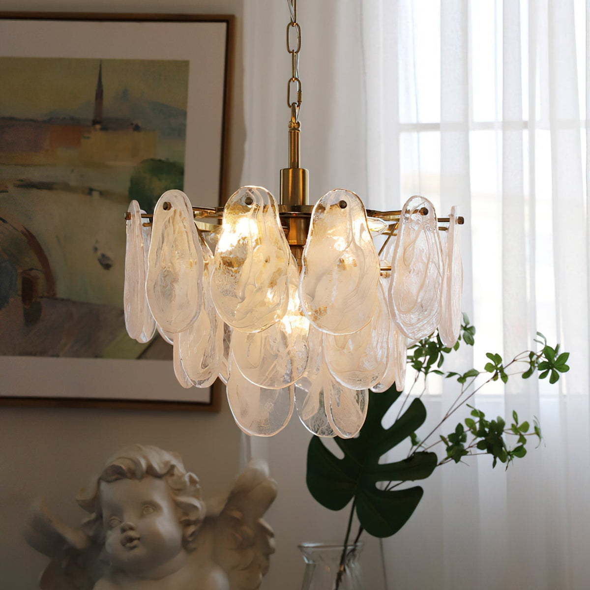 Nuvella glas kroonluchter