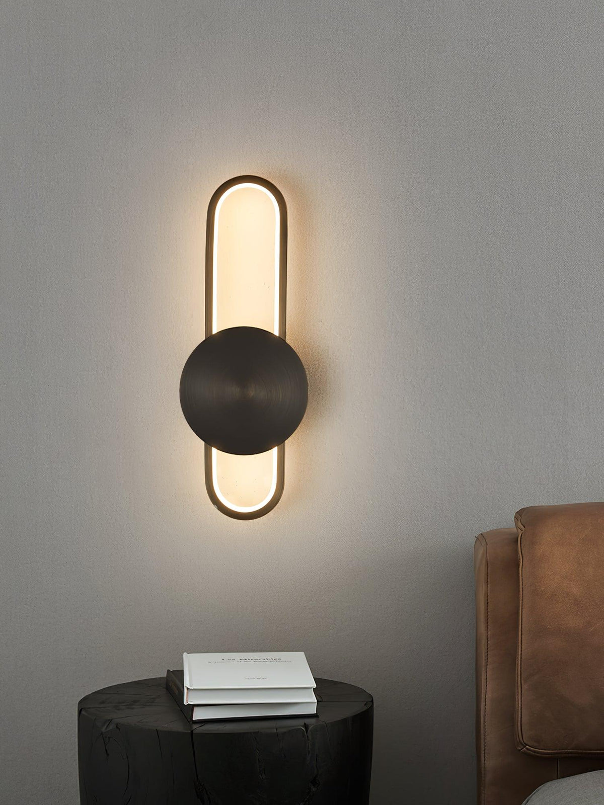 Orieniella Moderne minimalistische wandlamp van messing