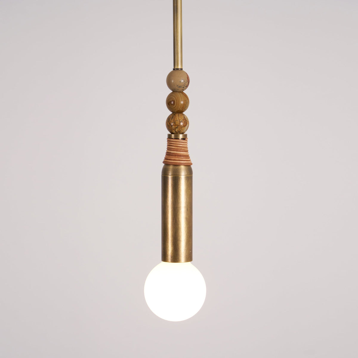 Alvuvyn moderne hanglamp met minimalistisch marmer