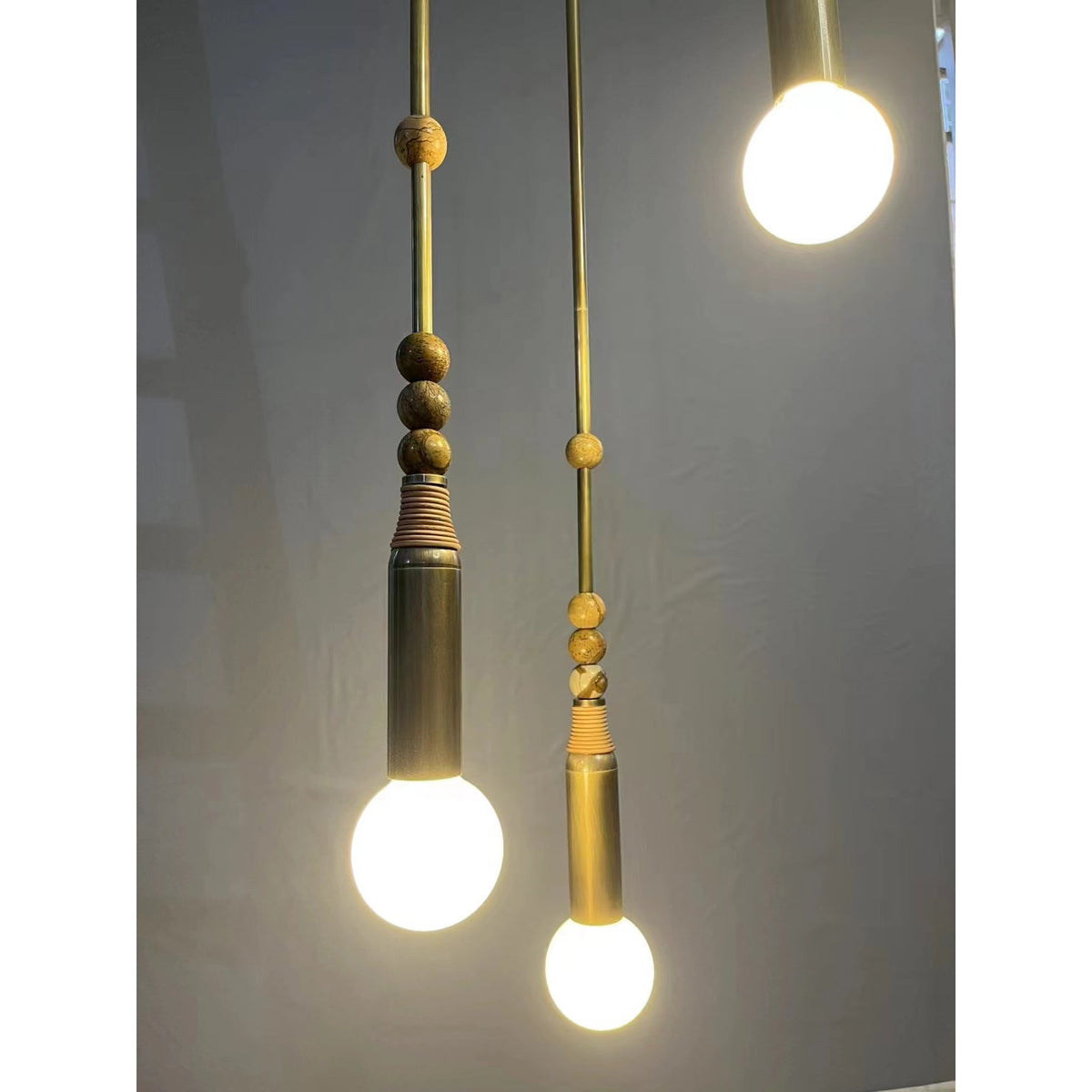 Alvuvyn moderne hanglamp met minimalistisch marmer