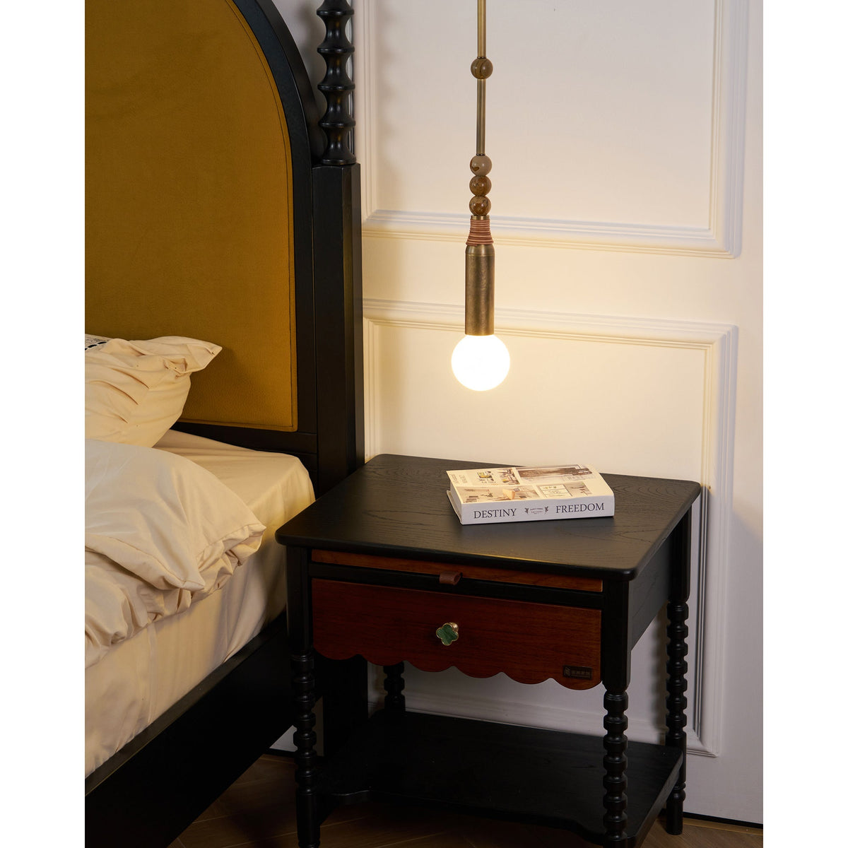 Alvuvyn moderne hanglamp met minimalistisch marmer