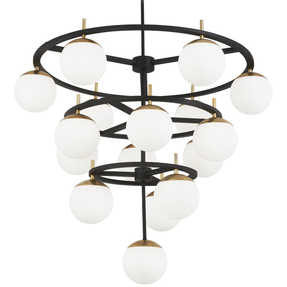 Ornuvyn moderne minimalistische kroonluchter van glas