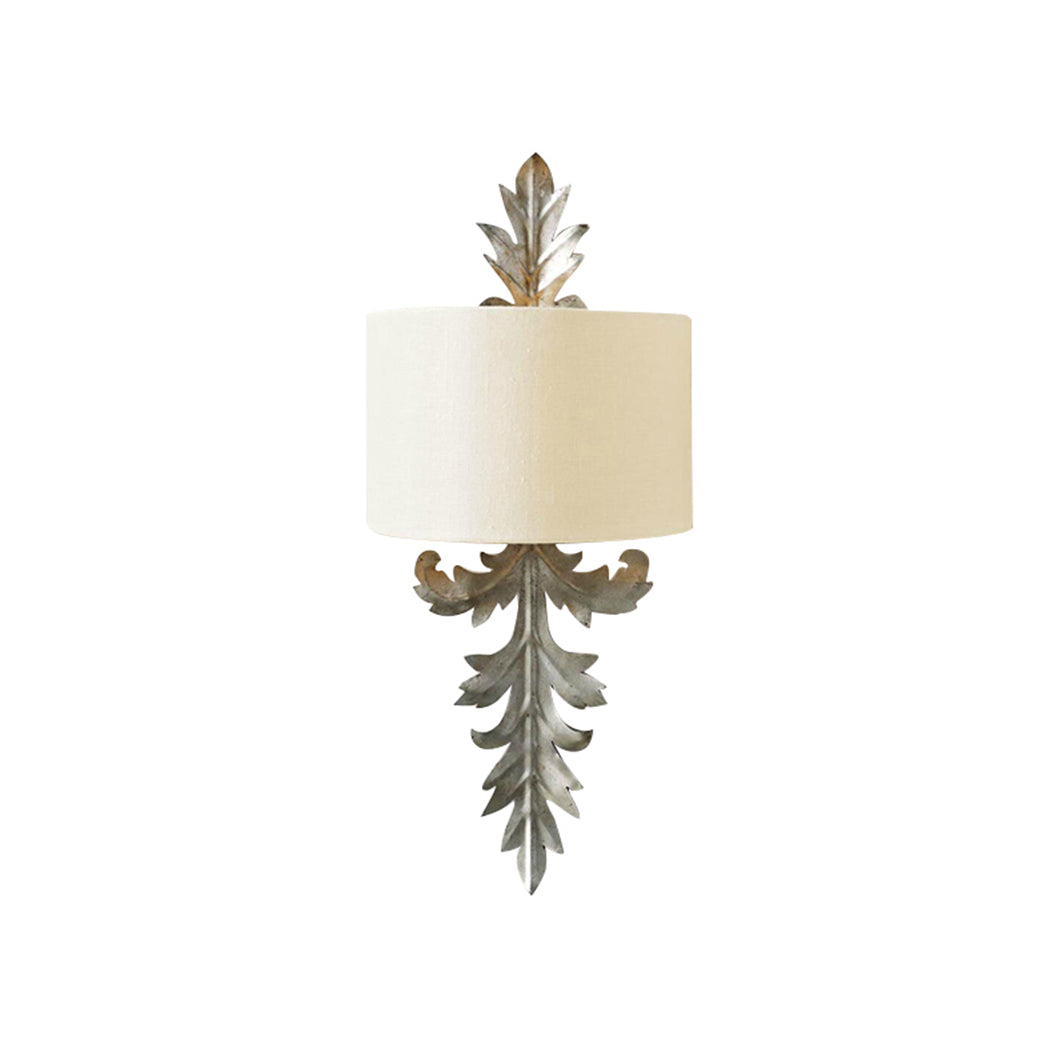 Alvuvyi Moderne wandlamp met bladerenmotief van stof
