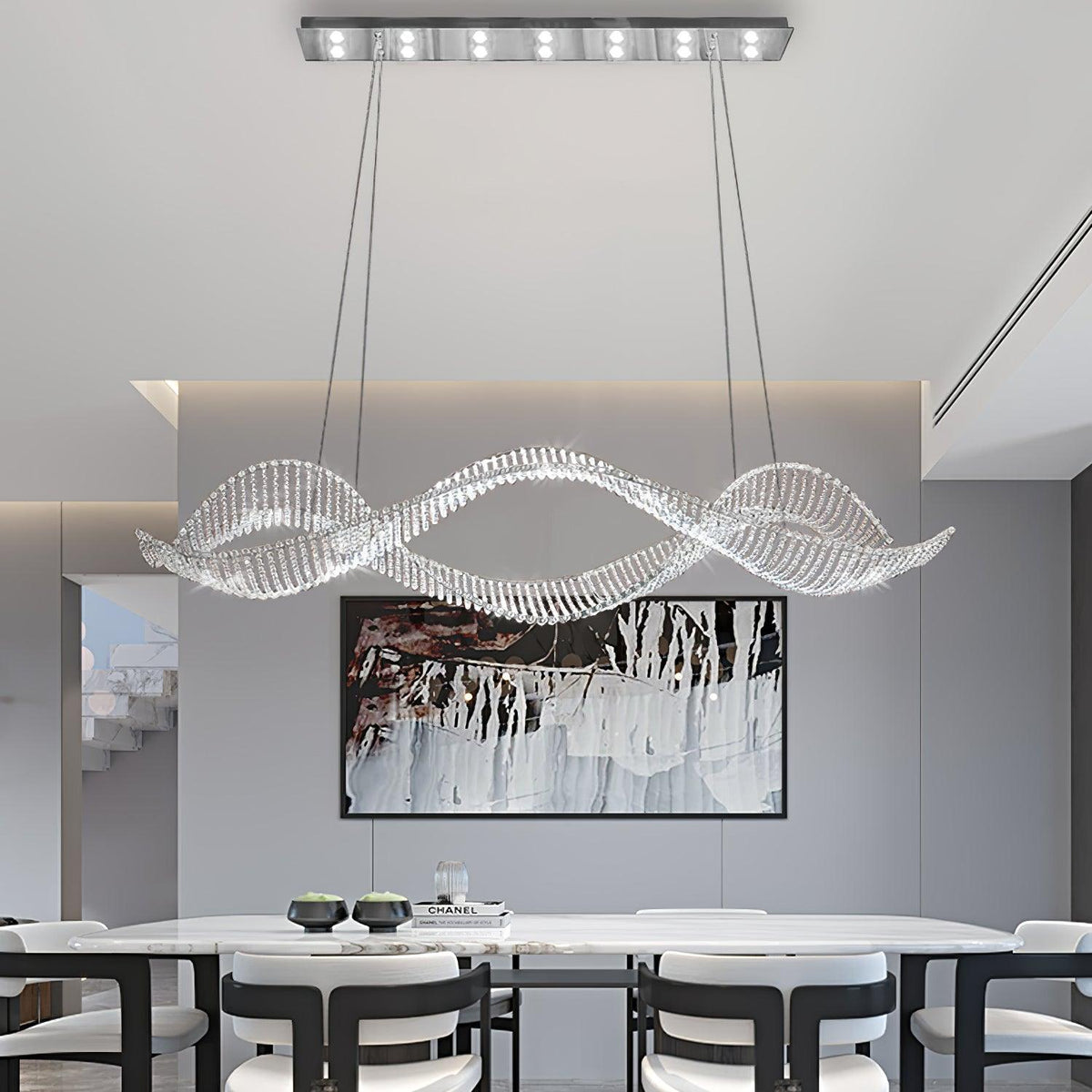 Caelox Postmodern luxe Kristal Kroonluchter
