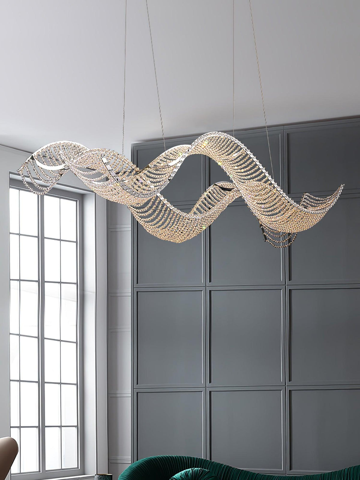 Caelox Postmodern luxe Kristal Kroonluchter