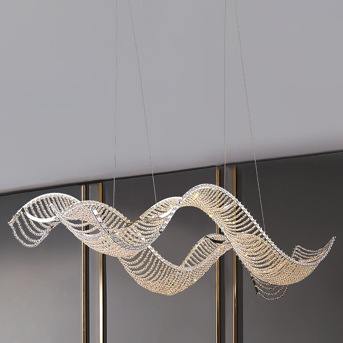 Caelox Postmodern luxe Kristal Kroonluchter