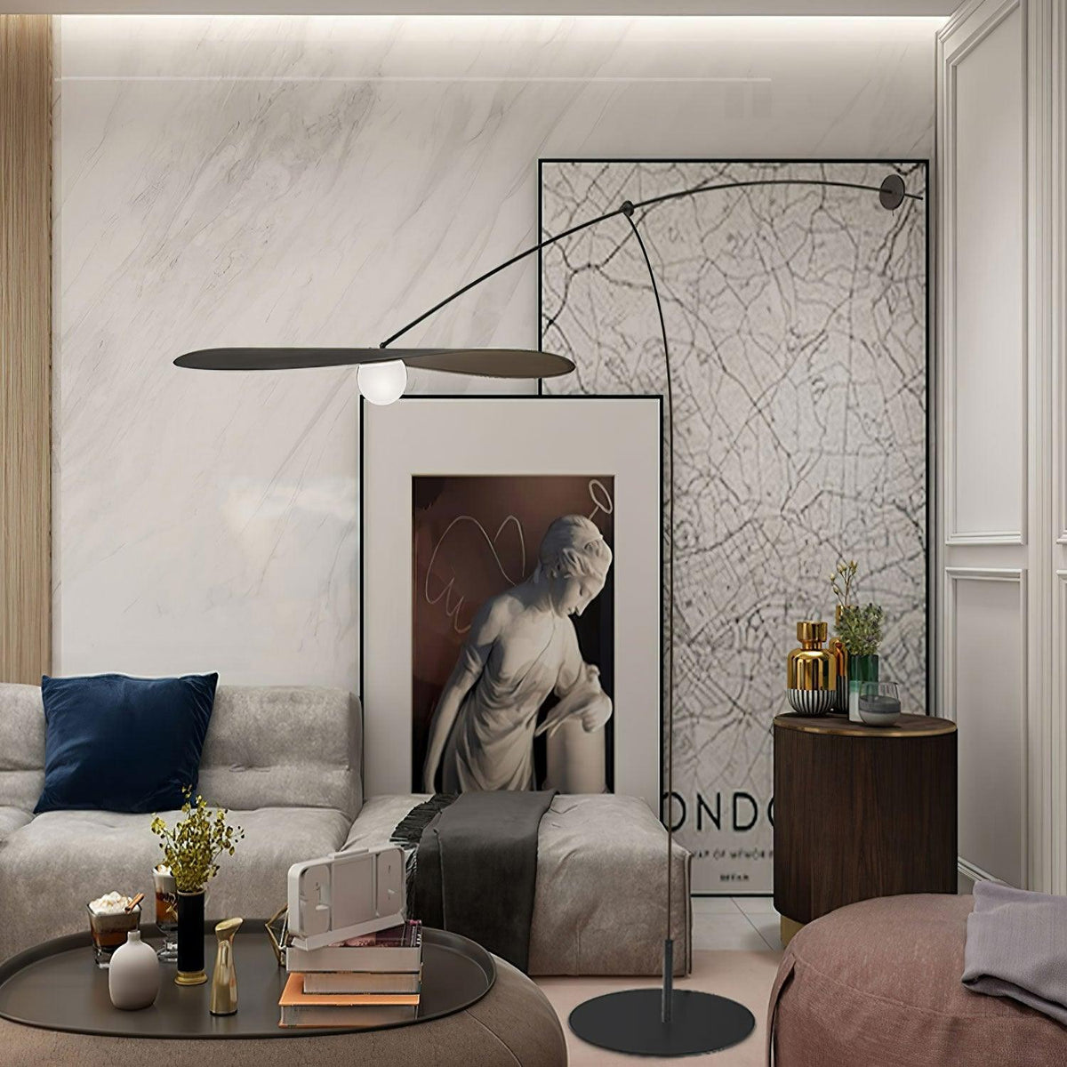 Reloz Moderne vloerlamp
