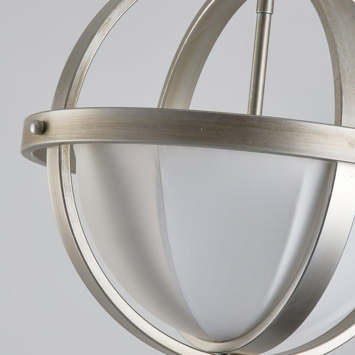 Aevuvyi moderne minimalistische hanglamp van metaal en stof
