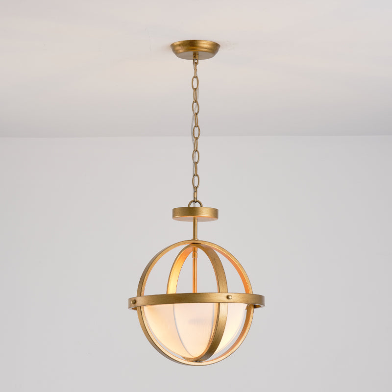 Aevuvyi moderne minimalistische hanglamp van metaal en stof