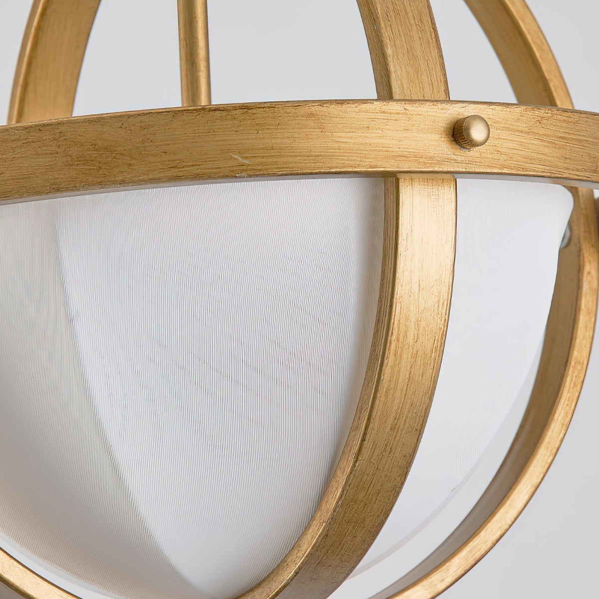 Aevuvyi moderne minimalistische hanglamp van metaal en stof
