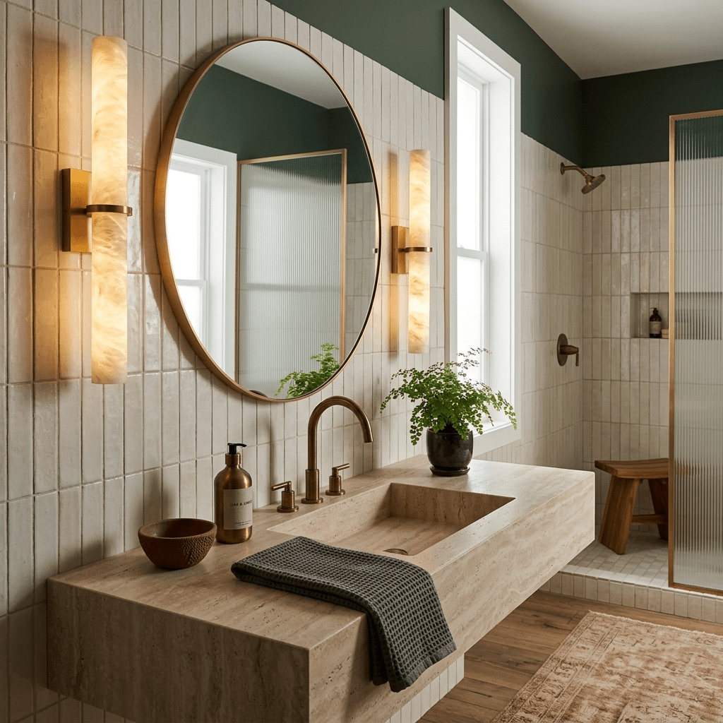 Cyprien albasten wandlamp