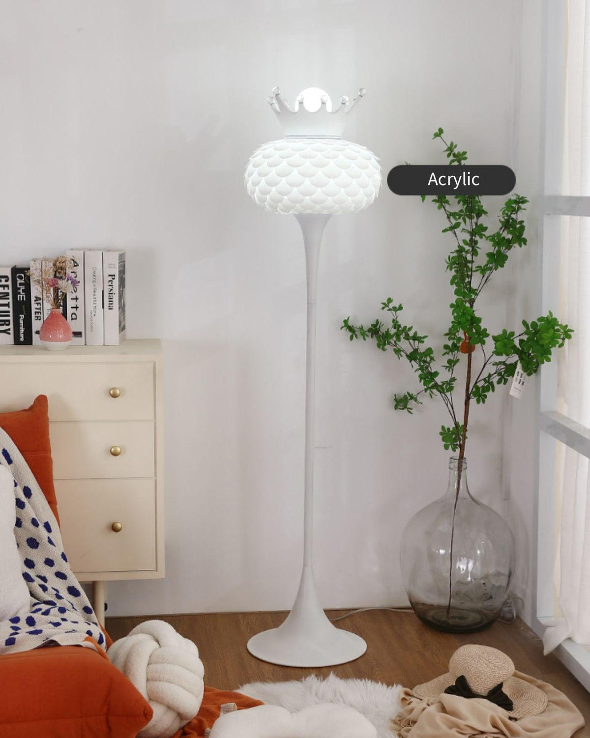 Regal moderne vloerlamp van PVC