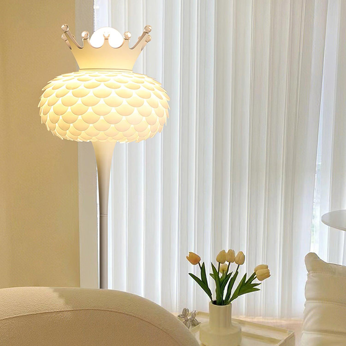 Regal moderne vloerlamp van PVC