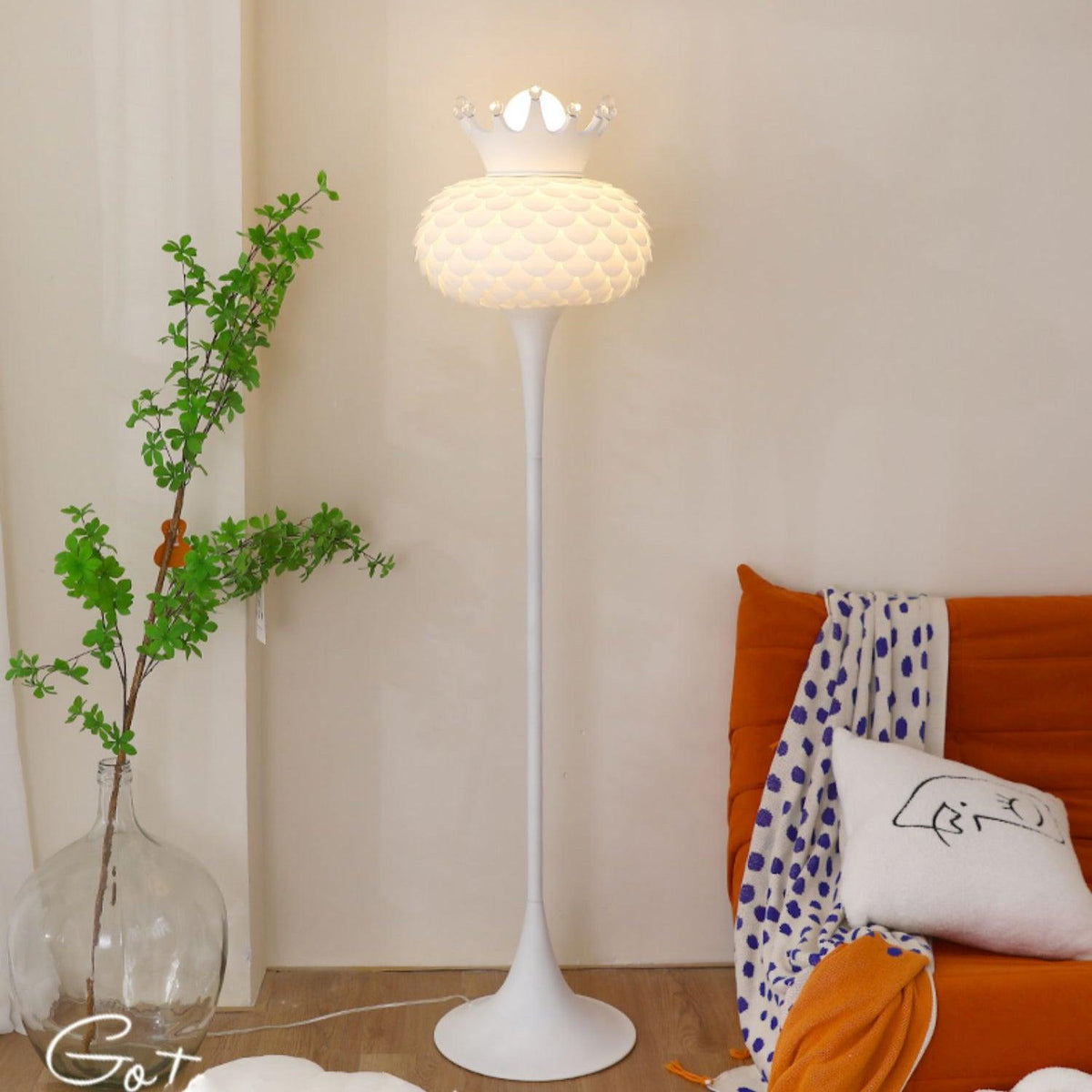 Regal moderne vloerlamp van PVC