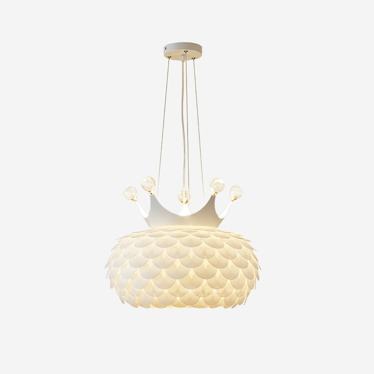 Keloz hanglamp Acryl Scalloped Crown Whimsical
