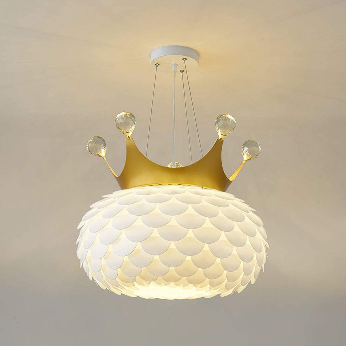 Keloz hanglamp Acryl Scalloped Crown Whimsical