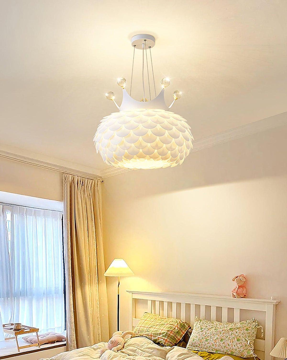 Keloz hanglamp Acryl Scalloped Crown Whimsical