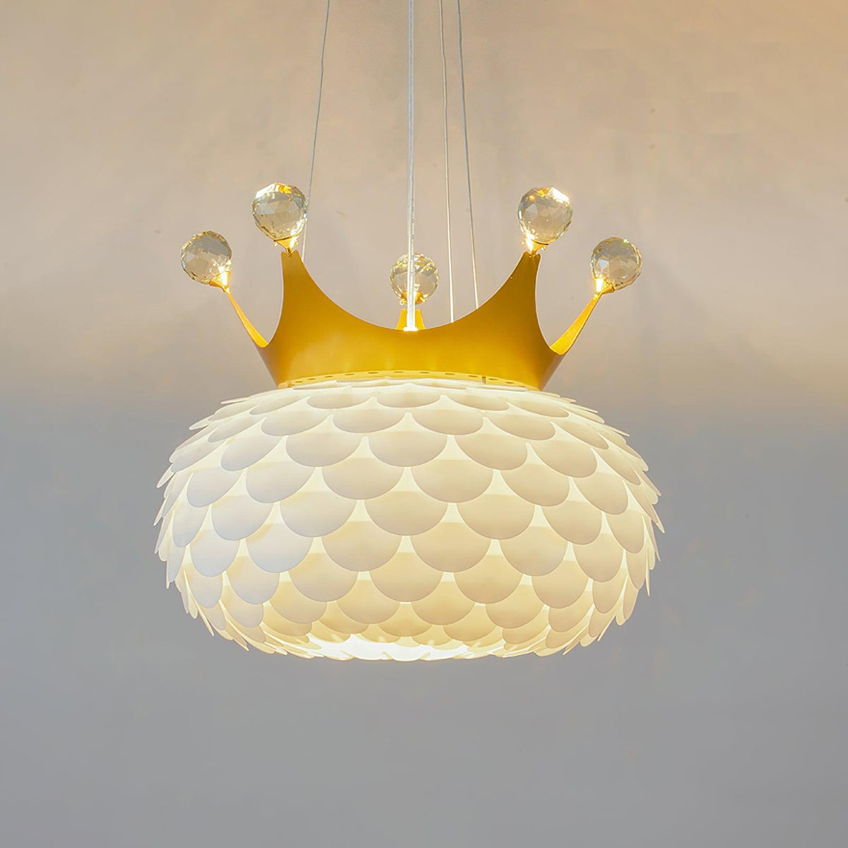 Keloz hanglamp Acryl Scalloped Crown Whimsical