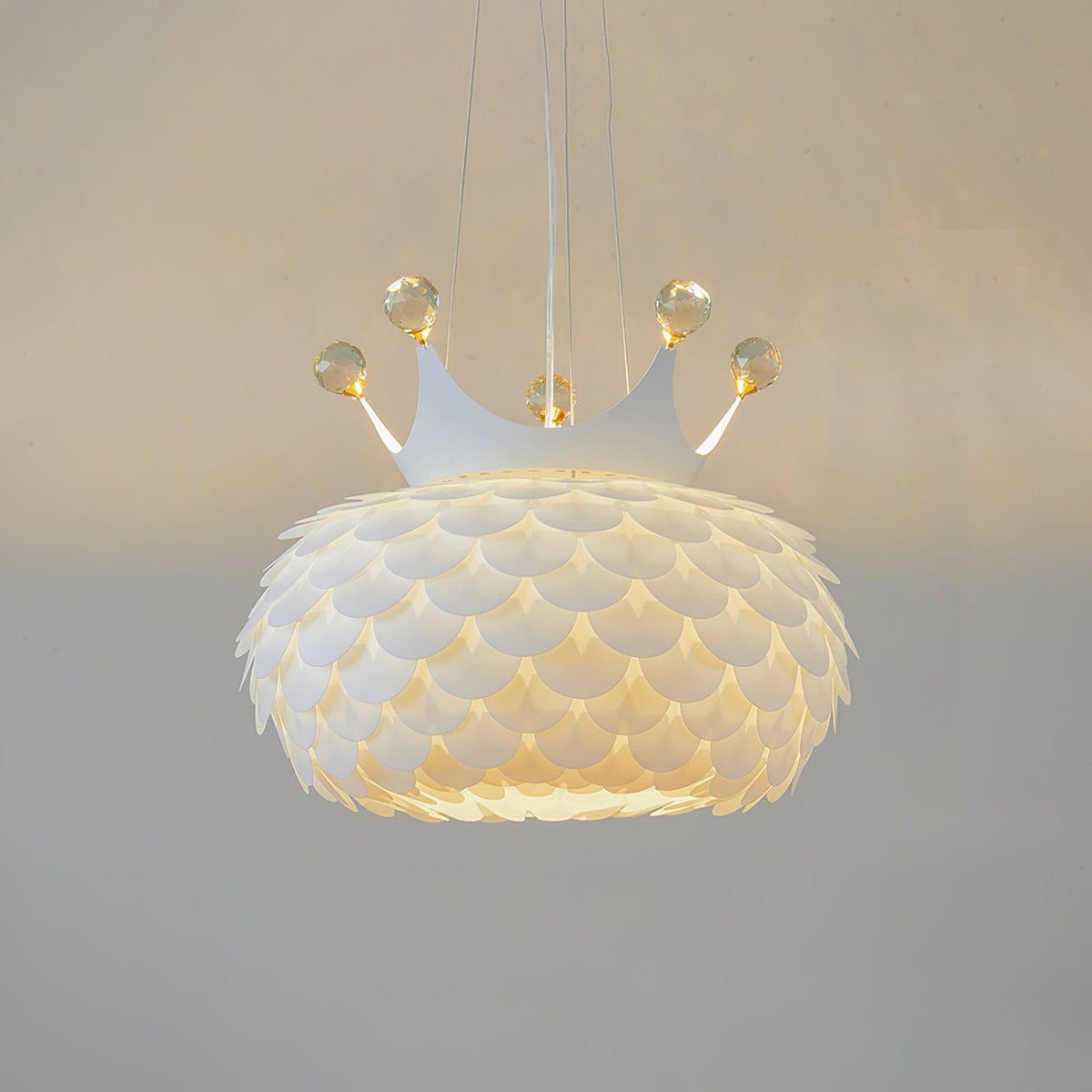 Keloz hanglamp Acryl Scalloped Crown Whimsical