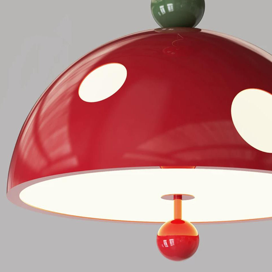 Toadstool hanglamp crème