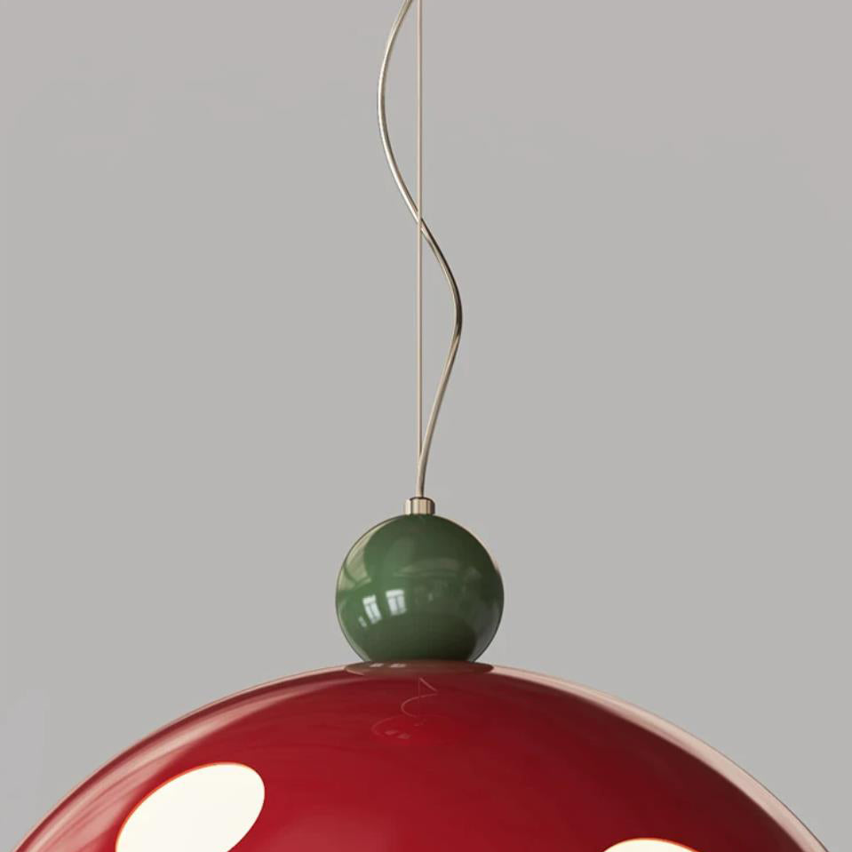 Toadstool hanglamp crème