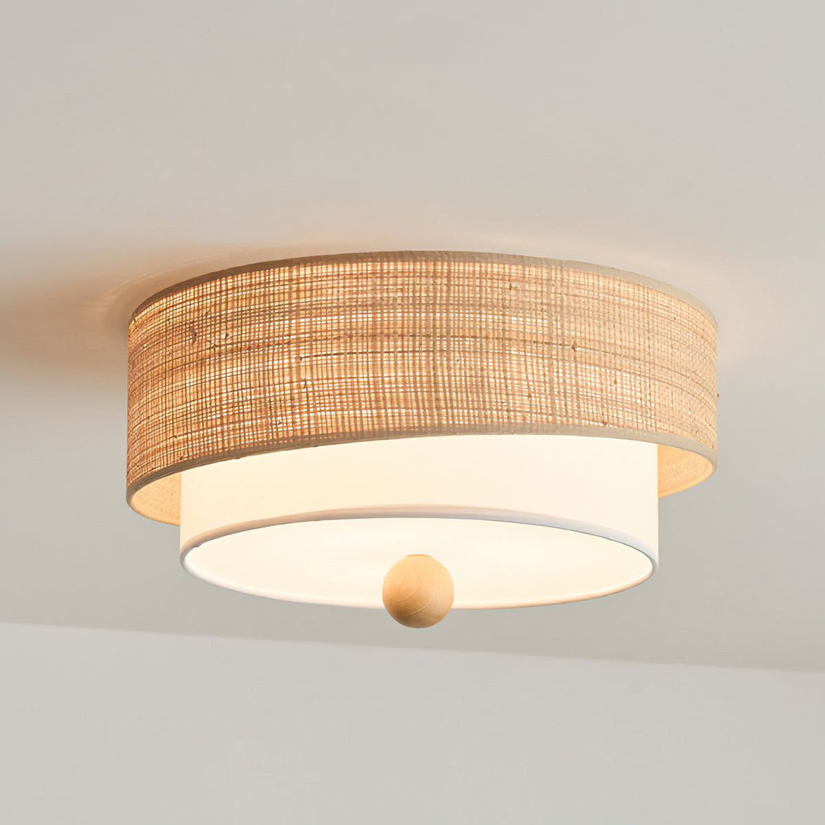 Elvyn vlakke plafondlamp