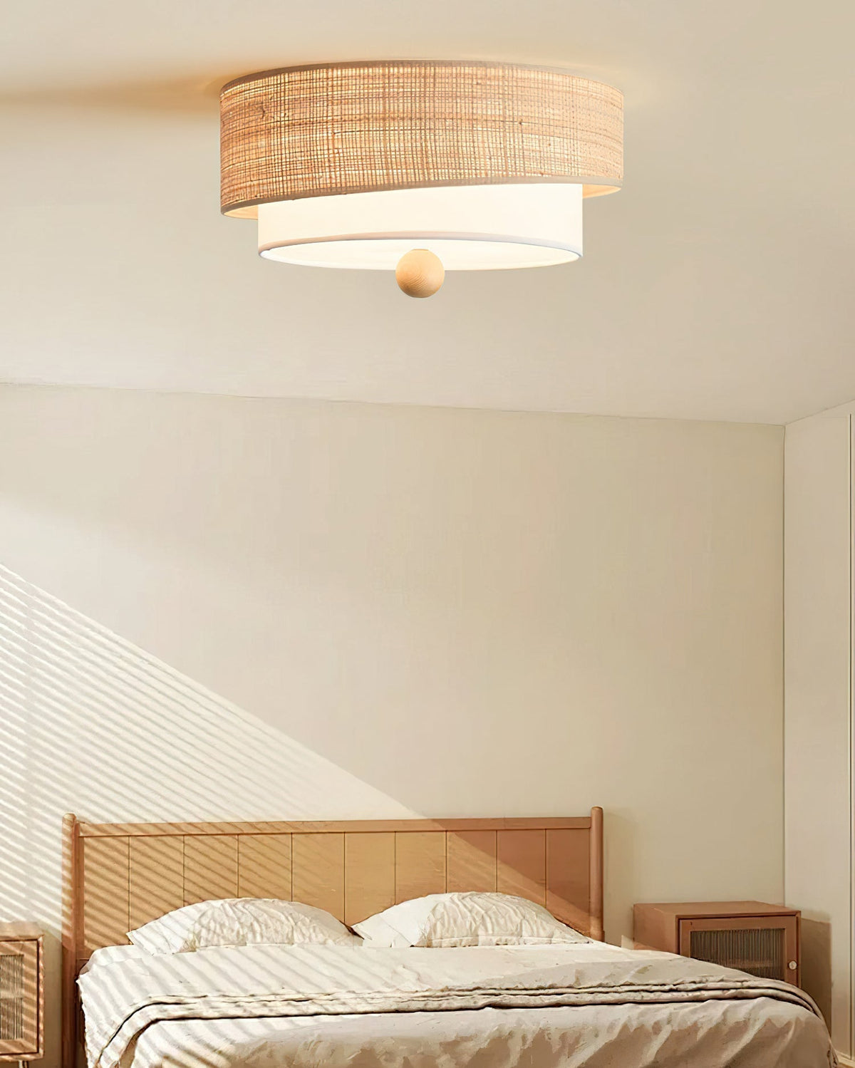 Elvyn vlakke plafondlamp
