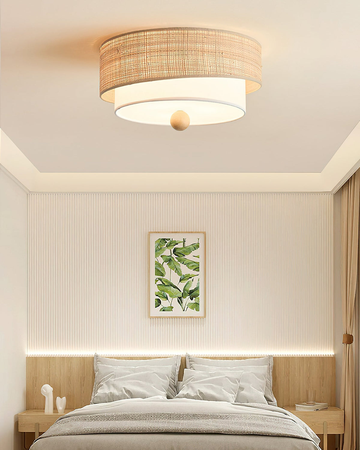 Elvyn vlakke plafondlamp
