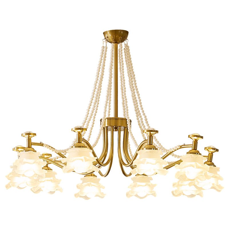 Cotalisra Premium elegantie Rose glas kroonluchter
