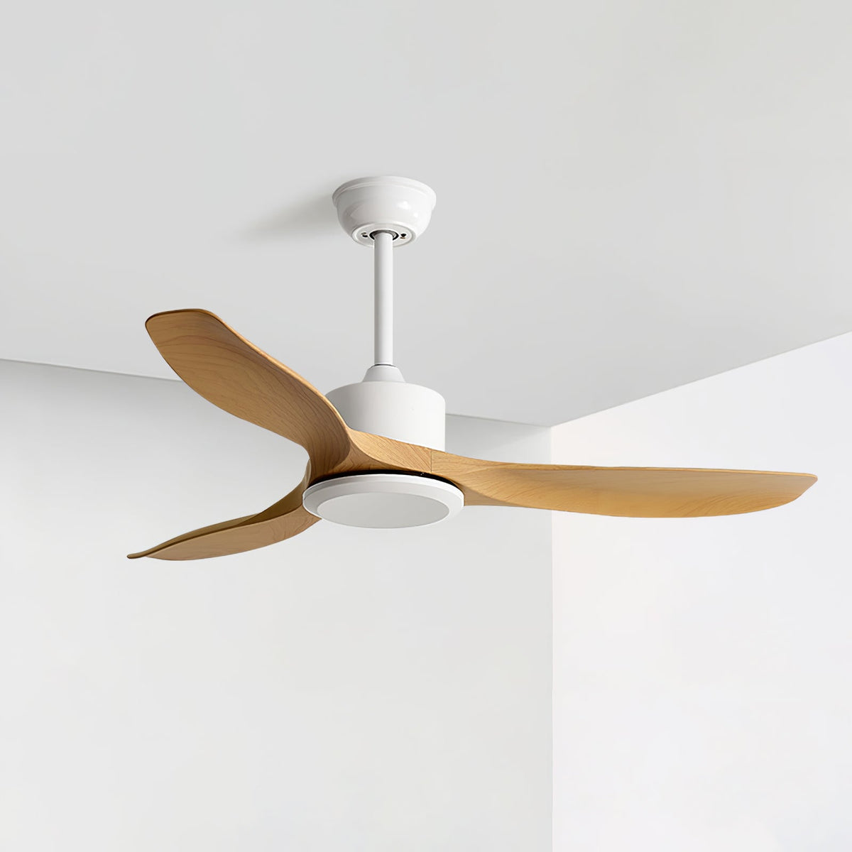 Aldaine minimalistisch houten plafondventilator