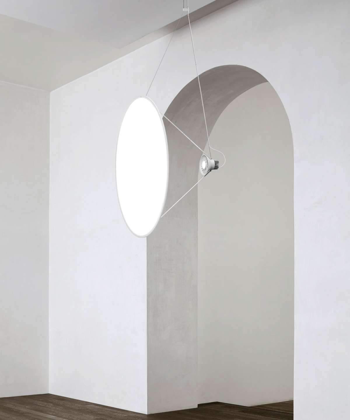 Brio staal Minimalistische hanglamp